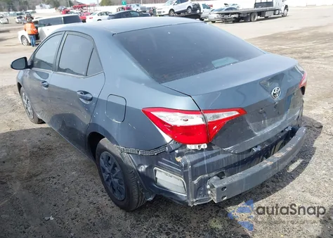 2016 Toyota Corolla L from USA, damaged, VIN 5YFBURHEXGP476774